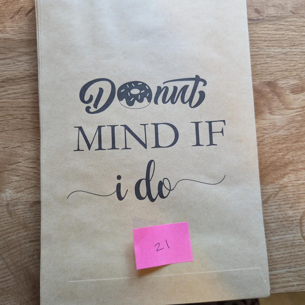 Donut Mind If I Do Envelopes
